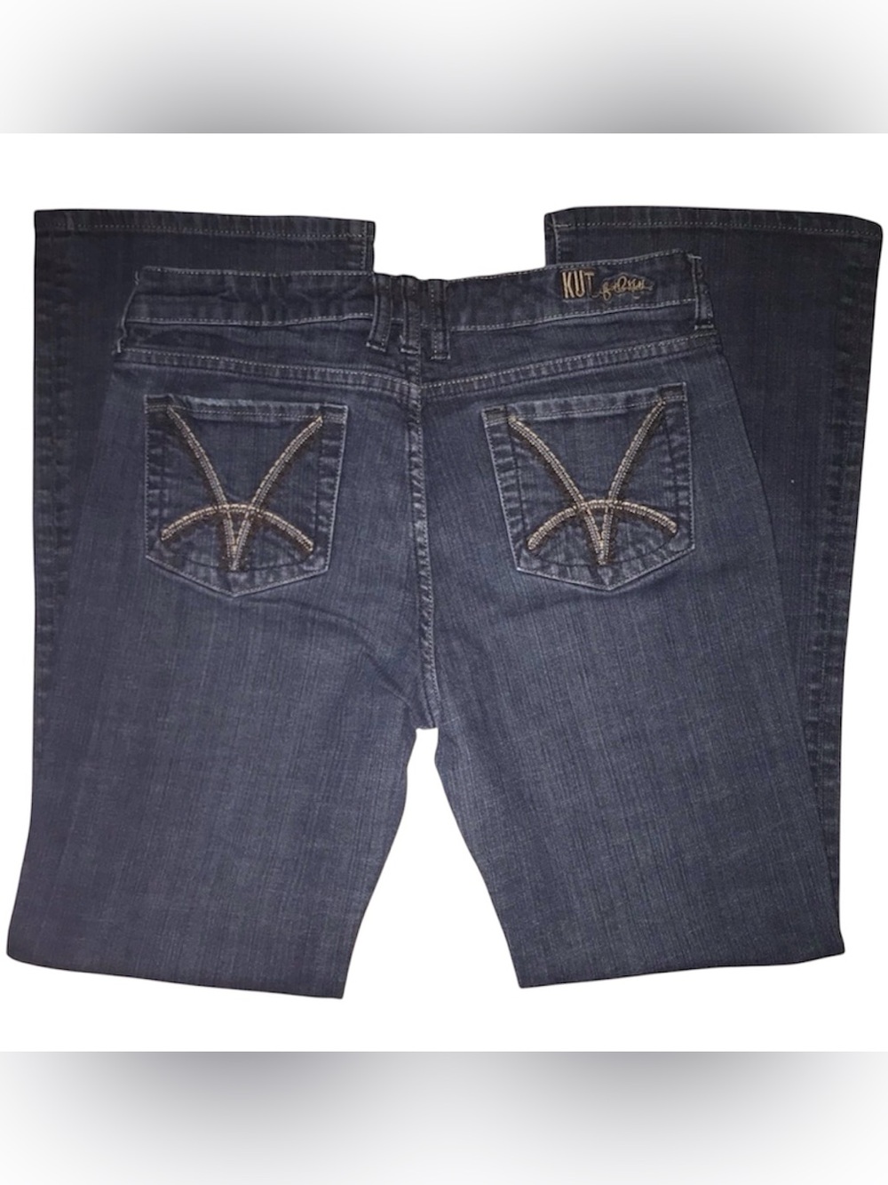 Kut from the Kloth Women's Boot Cut Jeans - Dark Blue - Picture 2 of 6